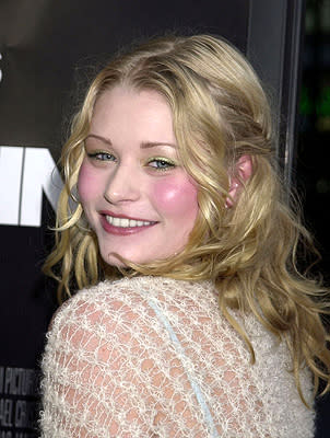"Roswell" star Emilie deRavin at the L.A. premiere of MGM's Original Sin