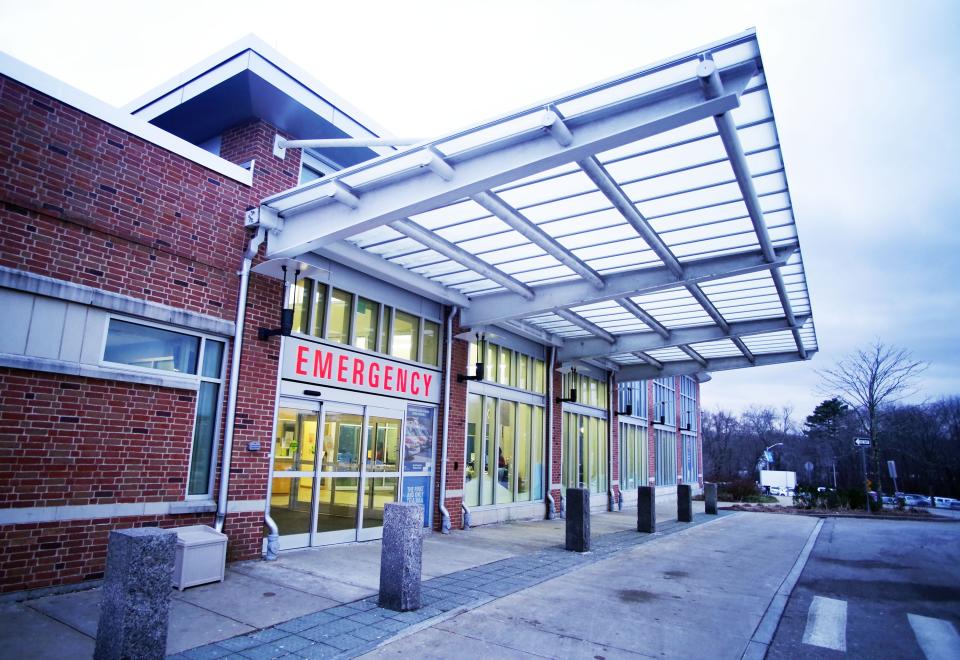 The emergency room at Good Samaritan Medical Center in Brockton on Friday, Feb. 2, 2024