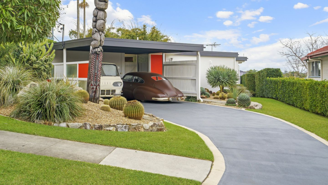 The exterior of the home at 45 Chater Street, Carina QLD.