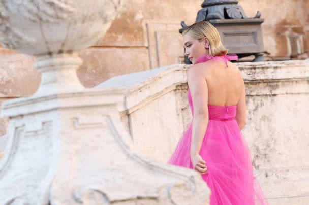 PHOTO: Florence Pugh attends the Valentino Haute Couture Fall/Winter 22/23 fashion show, July 08, 2022, in Rome. (Vittorio Zunino Celotto/Getty Images)