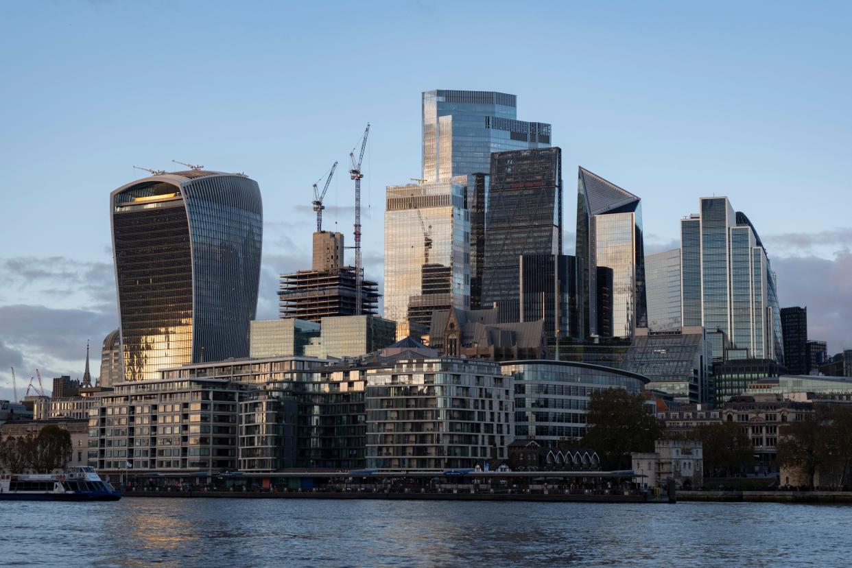 City of London skyline