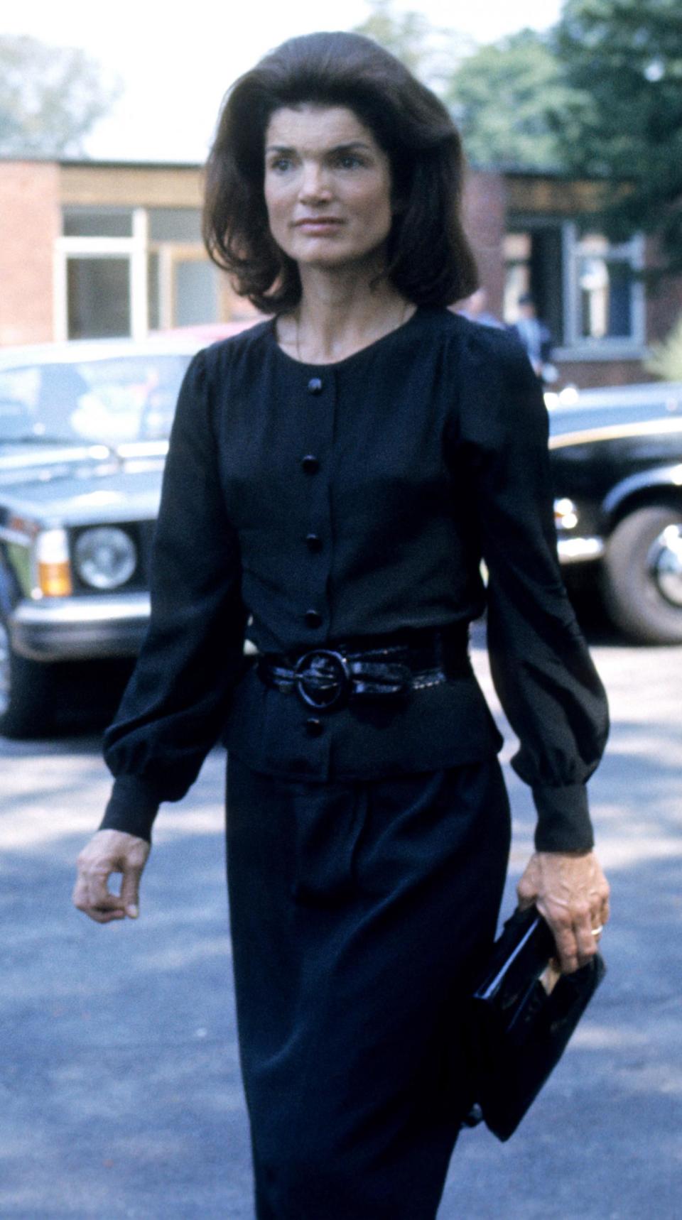 Jackie O in 1976 (Getty Images)