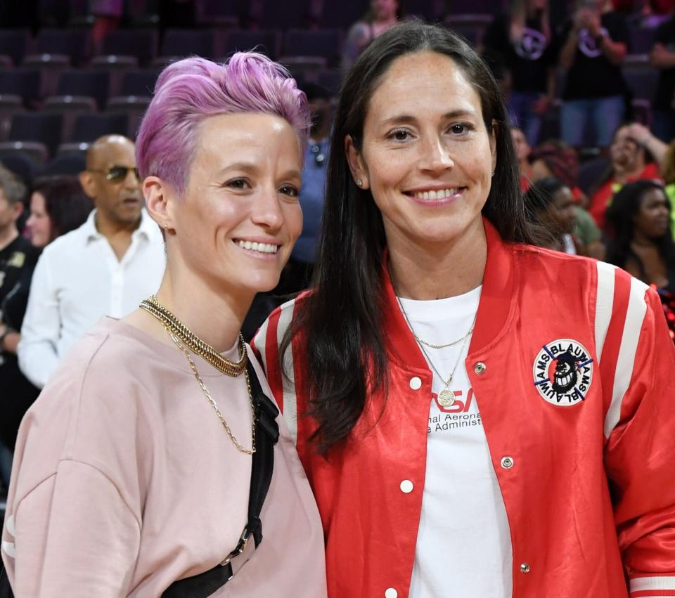 Megan Rapinoe And Sue Bird Shared The Sweetest Moment After Team Usa