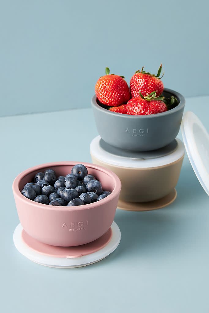 Pastel Silicone Storage Bowl