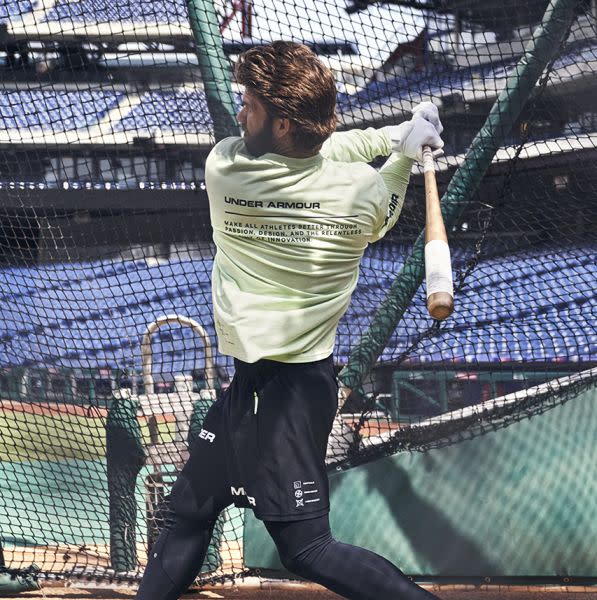 國民強打少年 Bryce Harper 演譯 UA 全新「UA Always On：OFF-Season」休閒系列服飾！