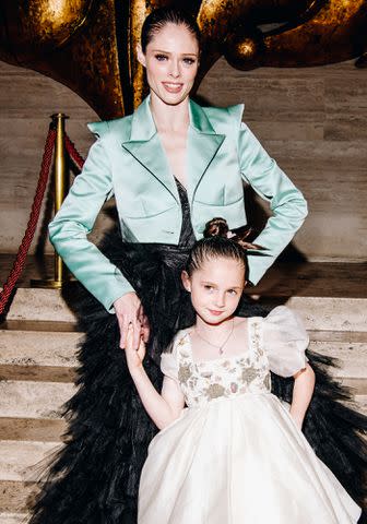 <p>Nina Westervelt/Variety via Getty</p> Coco Rocha and daughter Iley Ryn Conran