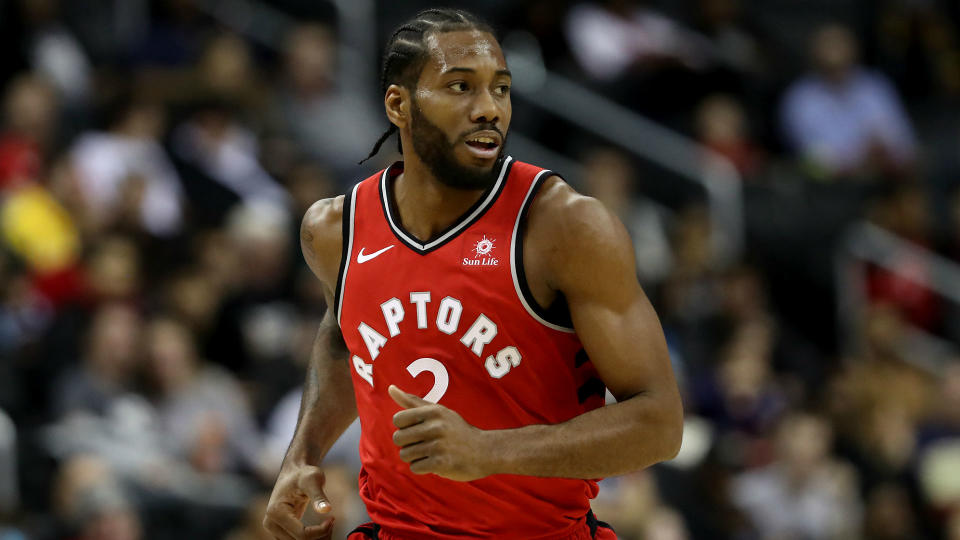 Raptors star Kawhi Leonard reportedly suing Nike over logo dispute