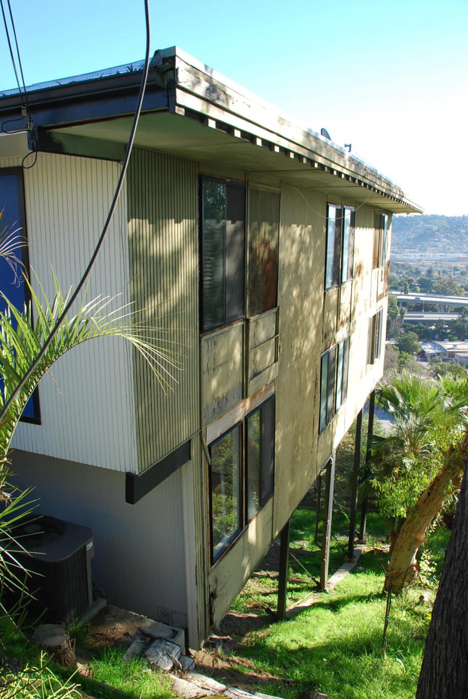 Before (and after): The siding