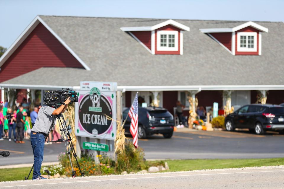 FILE - Exterior of Kelley Country Creamery in September 2021.