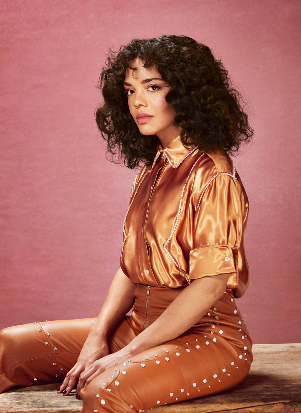 Tessa Thompson in Los Angeles, April 28, 2019. | Gizelle Hernandez for TIME
