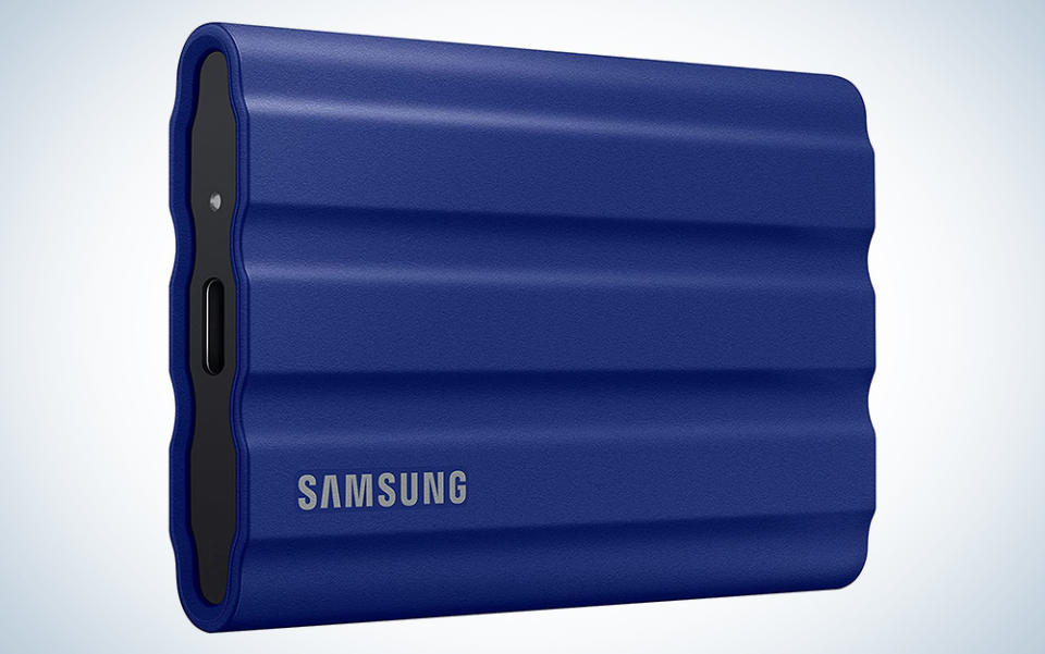 Samsung T7 Shield Portable has the durability among all external hard drives.