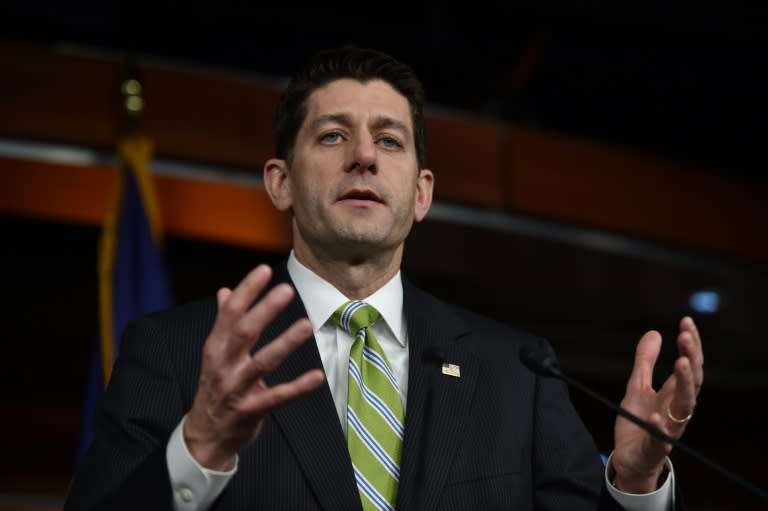 US Speaker of the House Paul Ryan said he told President Donald Trump "the best thing I think to do is to pull" an embattled Republican health care bill