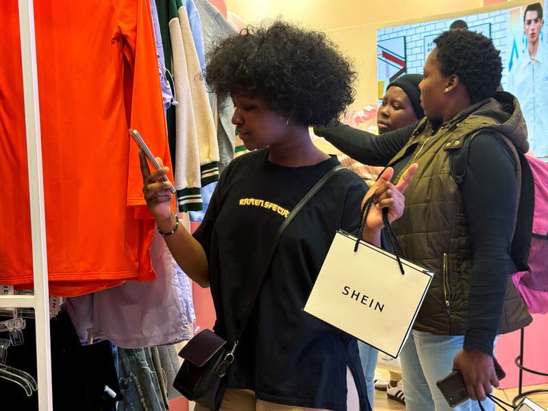 Shein launches pop-up store in Johannesburg