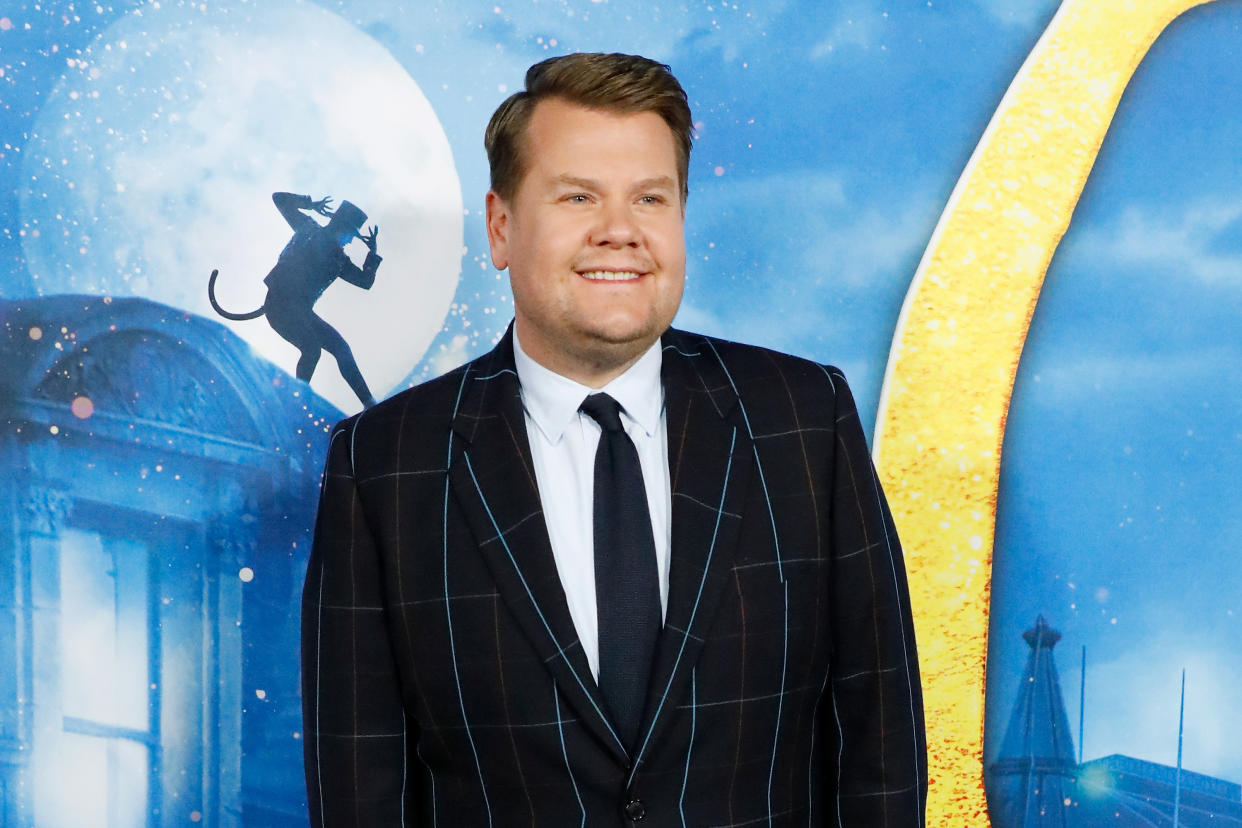 NEW YORK, NEW YORK - DECEMBER 16: James Corden attends the world premiere of "Cats" at Alice Tully Hall, Lincoln Center on December 16, 2019 in New York City. (Photo by Taylor Hill/FilmMagic)