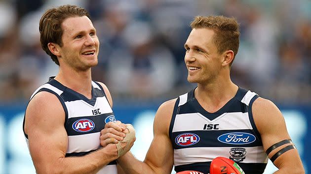 Is this the AFL's deadliest combination? Source: Getty