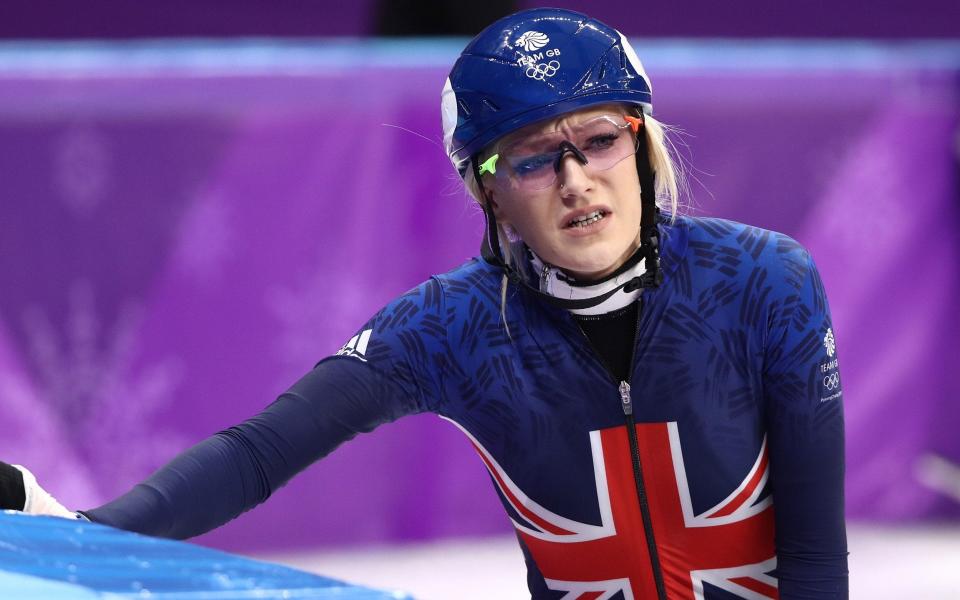 Elise Christie's Winter Olympics nightmare goes on - TASS