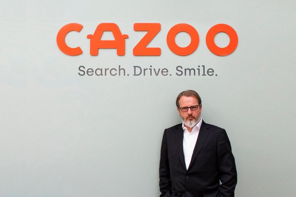 Online car retailer Cazoo announced it will be closing down its used car markets across Europe resulting in job cuts (PA)