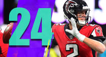 <p>Matt Ryan is on pace for 4,922 yards, 34 touchdowns, seven interceptions and a 107.6 passer rating. No quarterback in NFL history, with a minimum of four starts, has ever posted a 105 rating on a losing team. (Matt Ryan) </p>