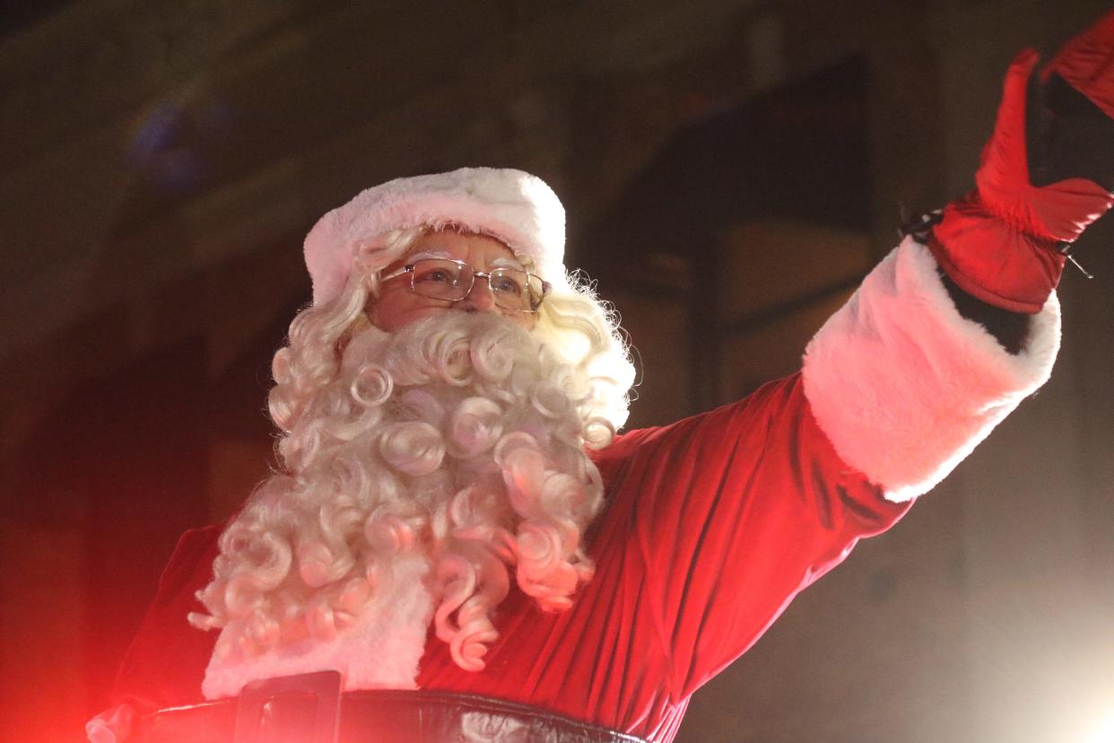 Winesburg Christmas Weekend's Northern Lights Parade through downtown Clyde featured Santa Claus as the guest of honor.