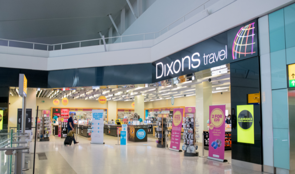 Dixons Carphone is closing its airport stores. Photo: Dixons