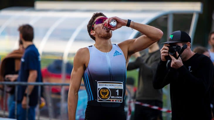 Corey Bellemore - World Beer Mile 2022