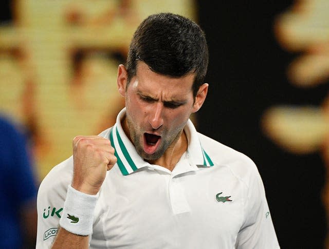 Novak Djokovic has had to battle his way through the draw