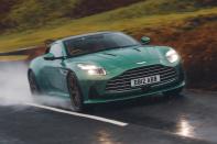 <p>The margins that separate the Aston Martin DB12 and Ferrari Roma are thin, as we found out when we pitched them head-to-head earlier this year. The Ferrari is perhaps a touch more precise in terms of handling, but the slight muscle car feel of the Aston means that it’s just <strong>a bit more fun</strong>. Aston has addressed the infotainment failings of the DB11, so this model finally gets an interior that lives up to the rest of the car.</p>