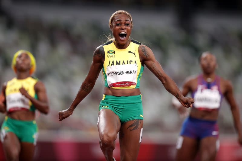 Athletics - Women's 100m - Final