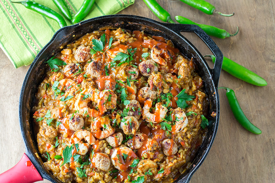 ‘Seriously awesome’ jambalaya