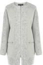 <b>Snow style:</b> Be ahead of the SS13 metallic trend with this round necked winter warmer, £70 <a href="http://www.warehouse.co.uk/zip-cocoon-coat./coats-&-jackets/warehouse/fcp-product/4223058970" rel="nofollow noopener" target="_blank" data-ylk="slk:warehouse.co.uk;elm:context_link;itc:0;sec:content-canvas" class="link ">warehouse.co.uk</a>