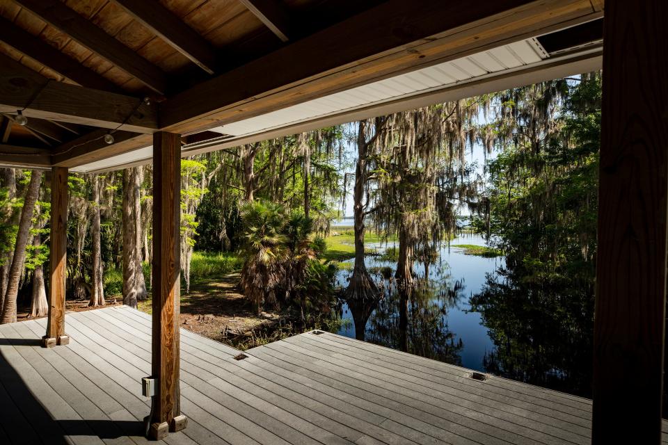 Boat house at the ranch house at Creek Legacy Ranch in Port Hatchineha Fl. Thursday March 14, 2024.
Ernst Peters/The Ledger