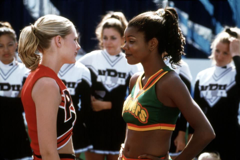 Kirsten Dunst and Gabrielle Union in Bring It On