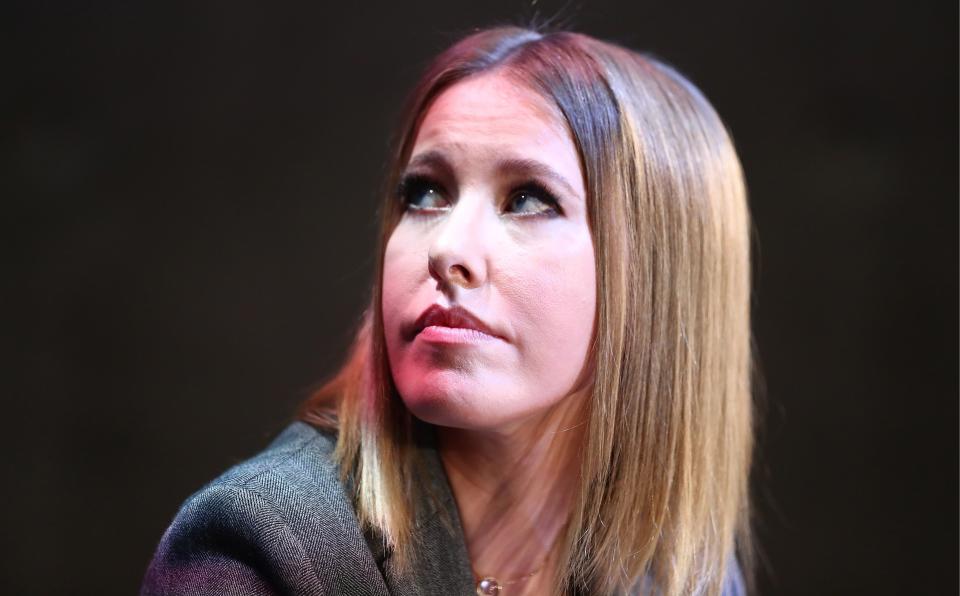 Russia observers&nbsp;believe Sobchak could be preparing to run&nbsp;for the presidency again in 2024. (Photo: Stanislav Krasilnikov/TASS via Getty Images)