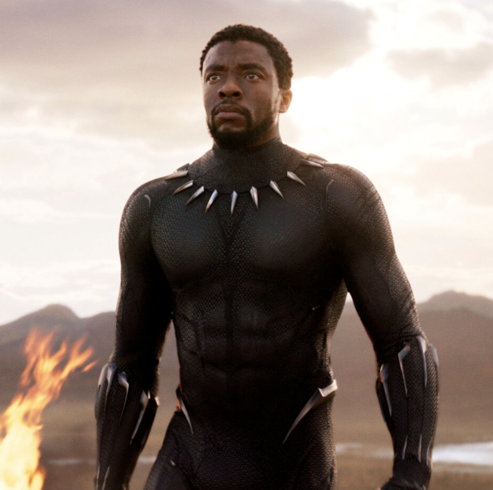 Chadwick Boseman as Black Panther