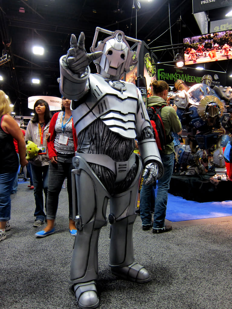 This Cyberman comes in peace - San Diego Comic-Con 2012 Costumes