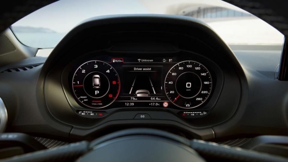 12.3吋數位儀表取代既有雙環式樣，讓科技感強化不少。(圖片來源/ Audi)