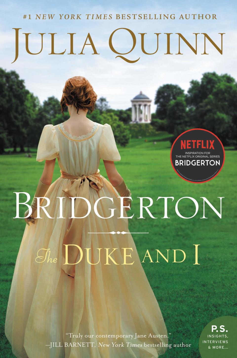 "Bridgerton" by Julia Quinn Cover