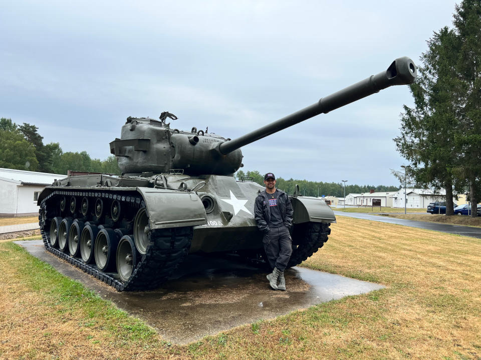 Wilmer Valderrama's USO Tour Photo Diary