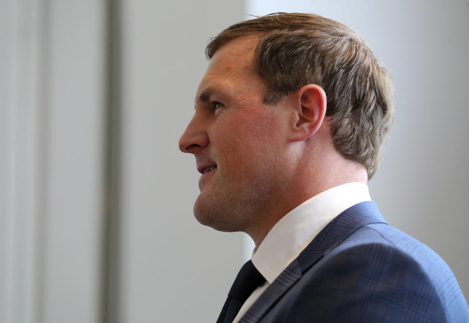 Now with ESPN, Jason Witten says his criticism of domestic abusers is what he truly believes. (AP Photo)