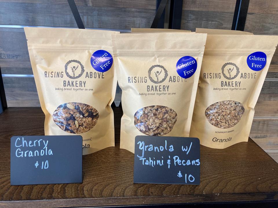 Gluten-free granola from Rising Above Bakery, which has a temporary pop-up in Nyack. Photographed March 1, 2023