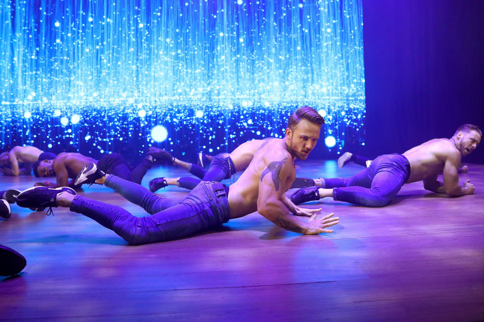 Magic Mike Live dancers perform in Melbourne