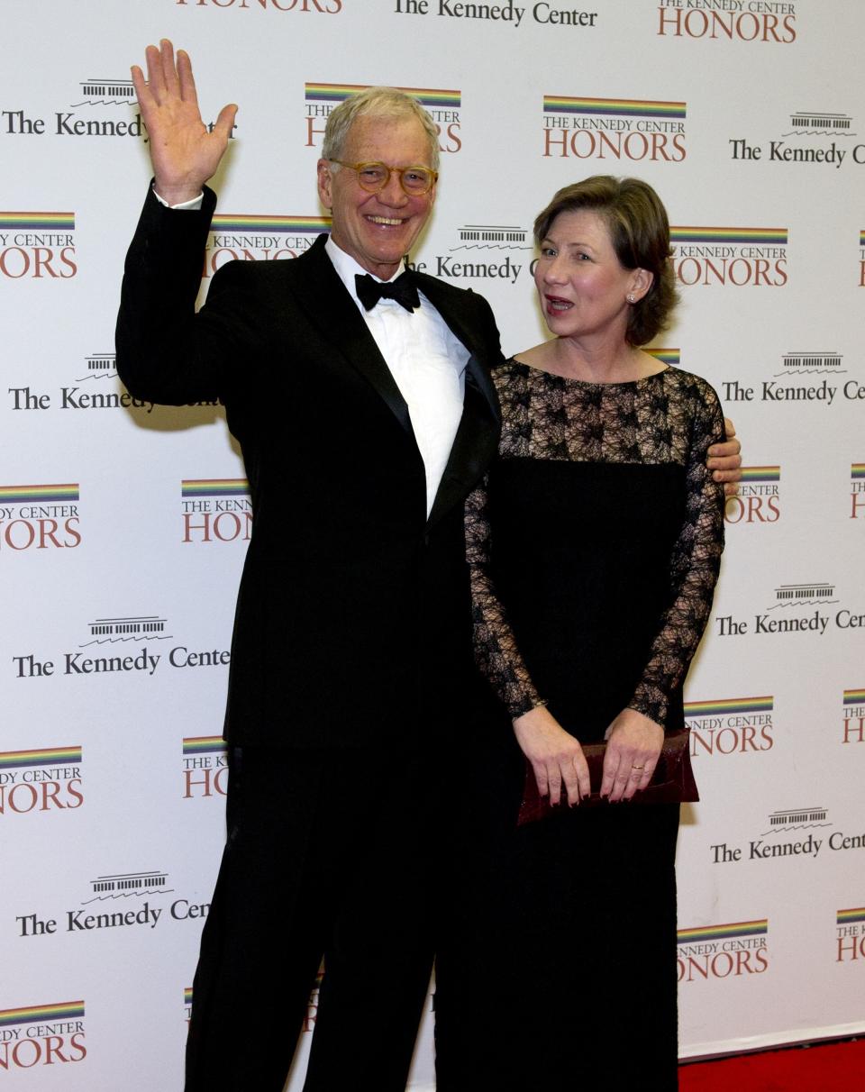 David Letterman & Regina Lasko