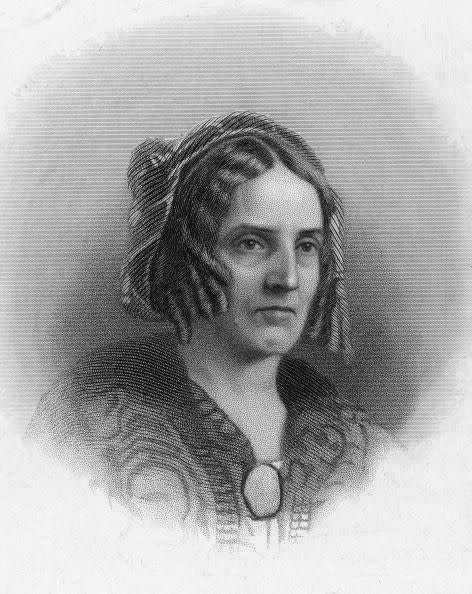 Sarah Childress Polk, 1845