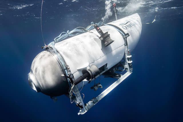 <p>Alamy Stock Photo</p> The Oceangate submersible Titan