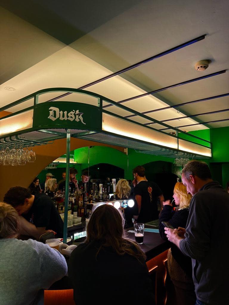 York Press: The new bar area at Dusk
