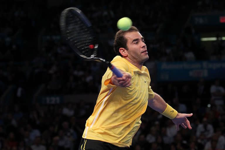 Sampras y Agassi jugaron una exhibición en el Madison Square Garden, en Nueva York; ganó Pete 6-3 y 7-5