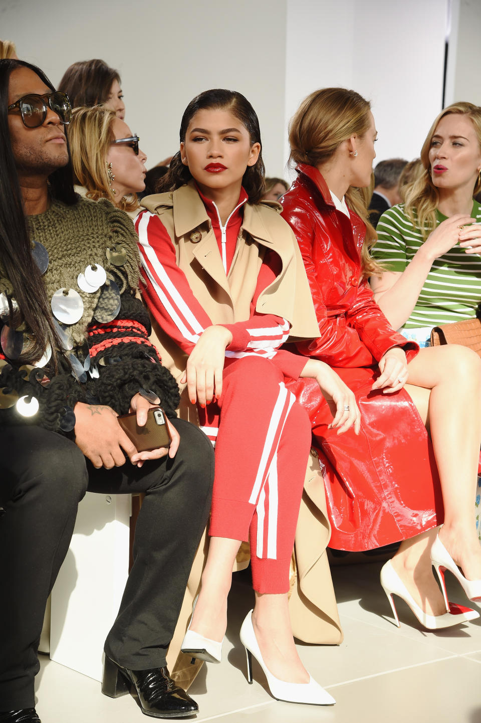 Zendaya attends the Michael Kors Collection Fall 2018 Runway Show at Vivian Beaumont Theatre at Lincoln Center on Feb. 14, 2018, in New York City. (Photo: Getty Images)