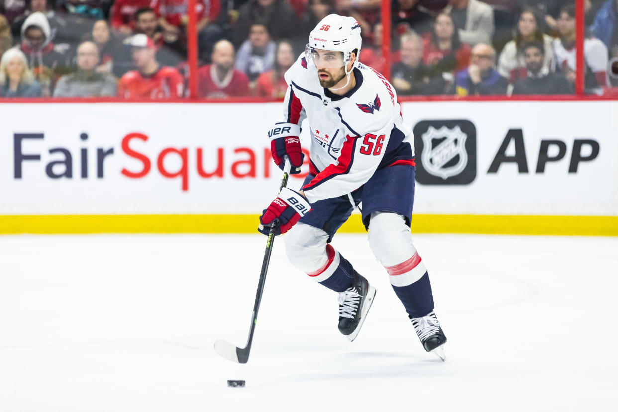 Capitals defenseman Erik Gustafsson is a riser in fantasy hockey while he rides a long point streak.