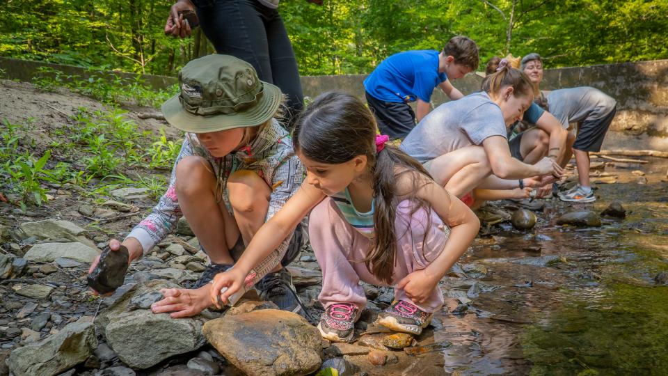 Discovery Camp at Great Smoky Mountains Tremont Camp, July 6, 2021.