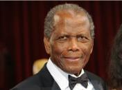 Actor Sidney Poitier was the first Black star to take home the Oscar for best actor (AFP/VALERIE MACON)
